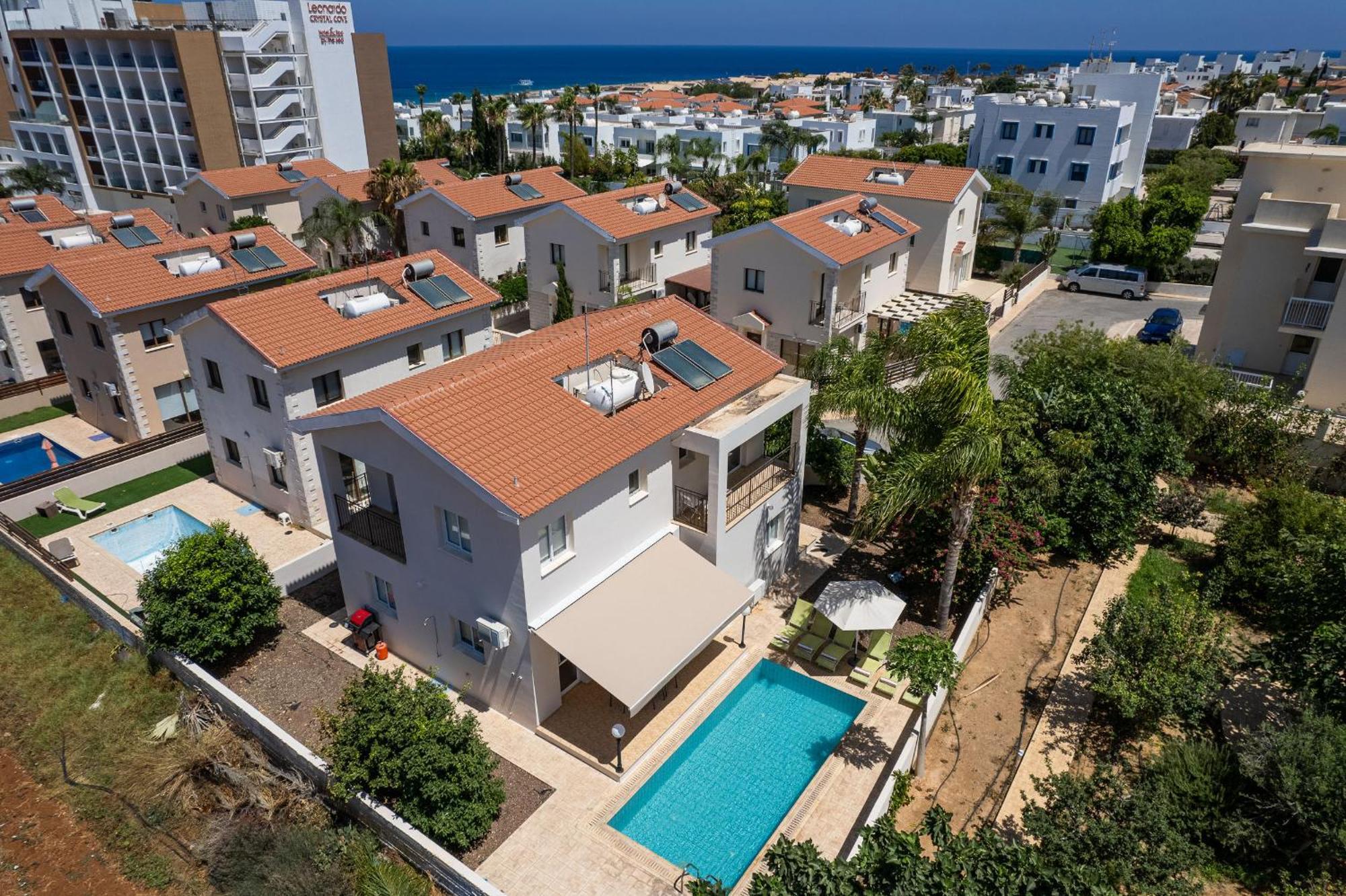 Konnos Villa Ekaterina 普罗塔拉斯 外观 照片